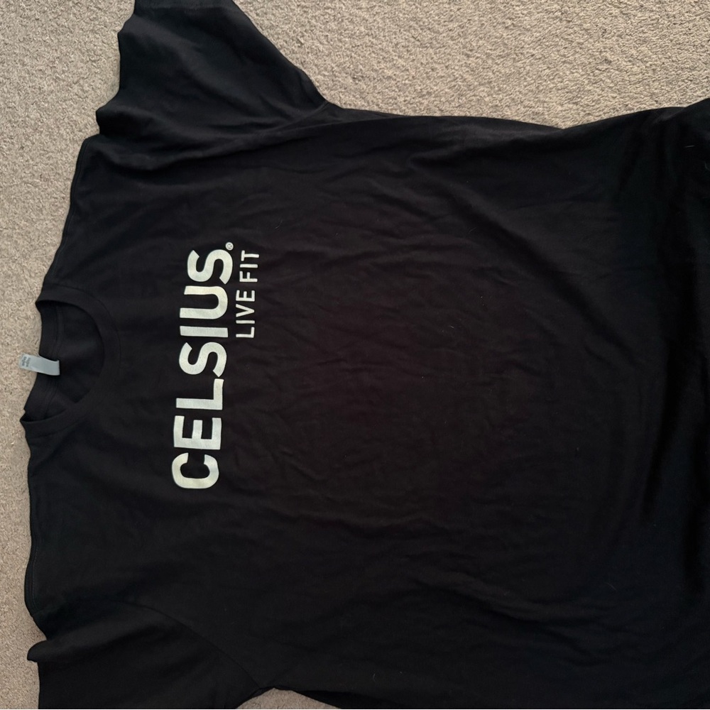 Black Short Sleeve Men's Tee